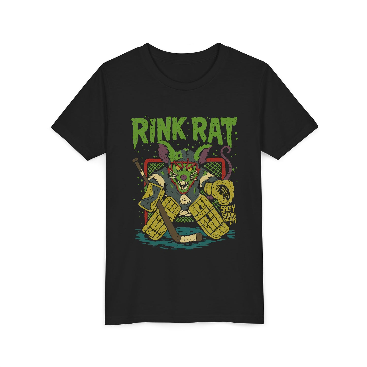 Rink Rat Goalie Edition Youth Tee – Bella Canvas 3001Y
