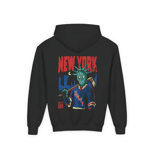 New York Liberty Enforcer - Youth Front and Back Hoodie