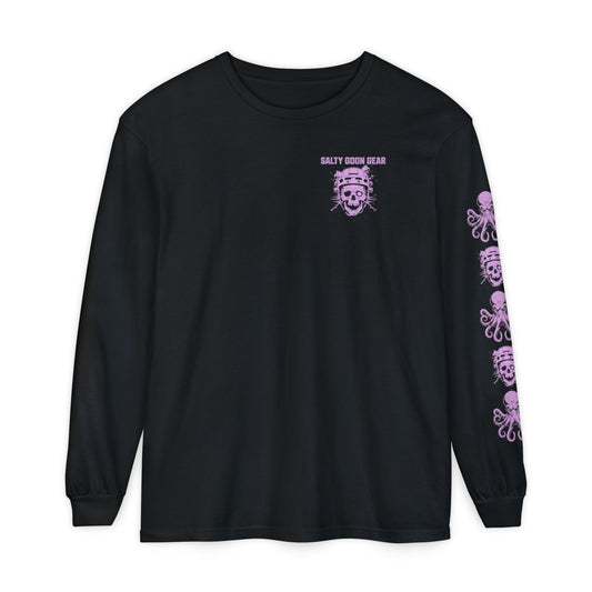 Red Line Reaper - Premium Ice Hockey Long Sleeve Tshirt - Salty Goon Gear
