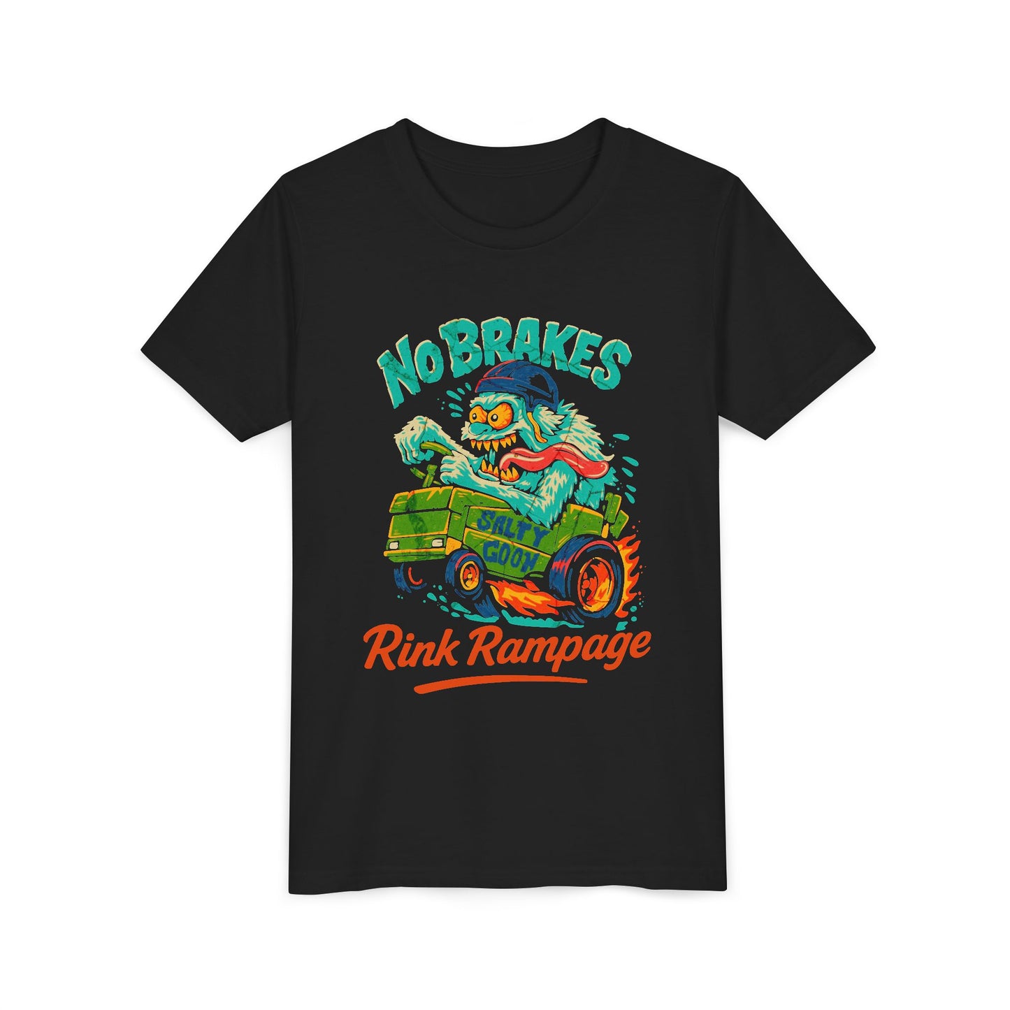No Brakes Rink Rampage Youth Tee – Bella Canvas 3001Y