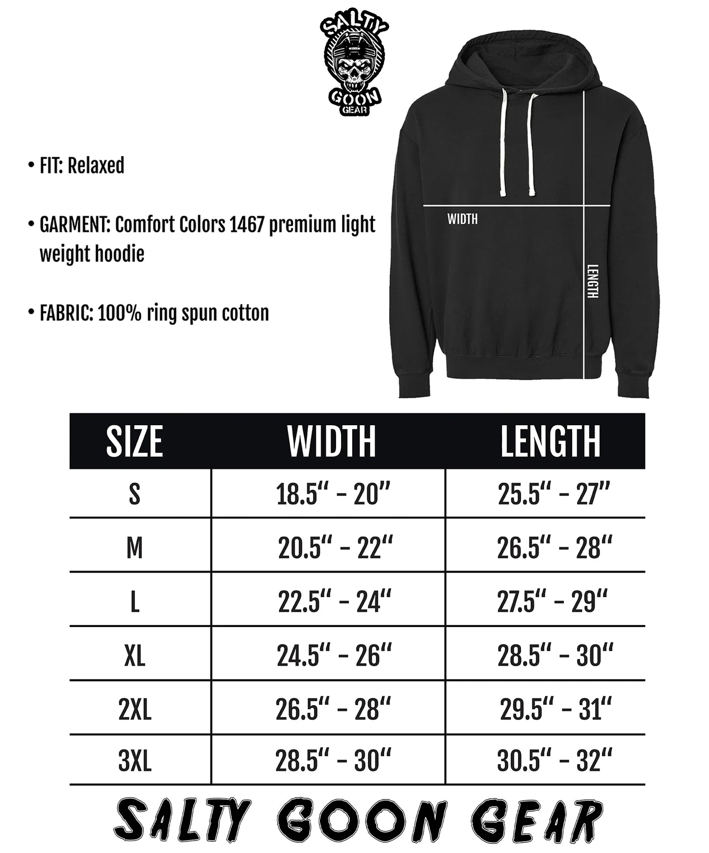 UTAH ICE AGE ENFORCER - PREMIUM HEAVY HOODIE - Front and Back