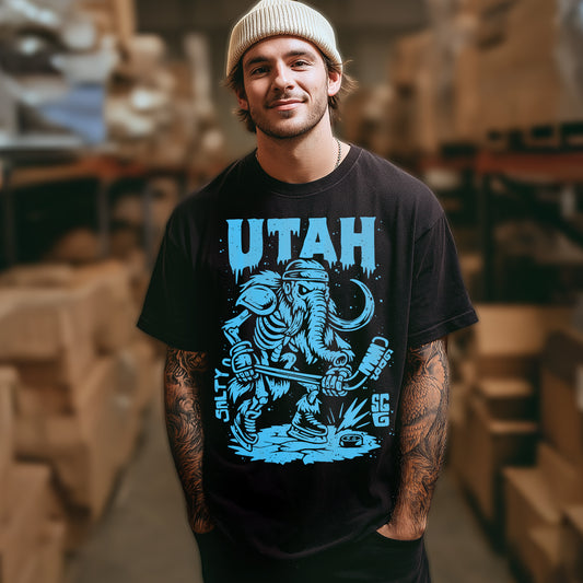UTAH ICE AGE ENFORCER - Premium Hockey Tee