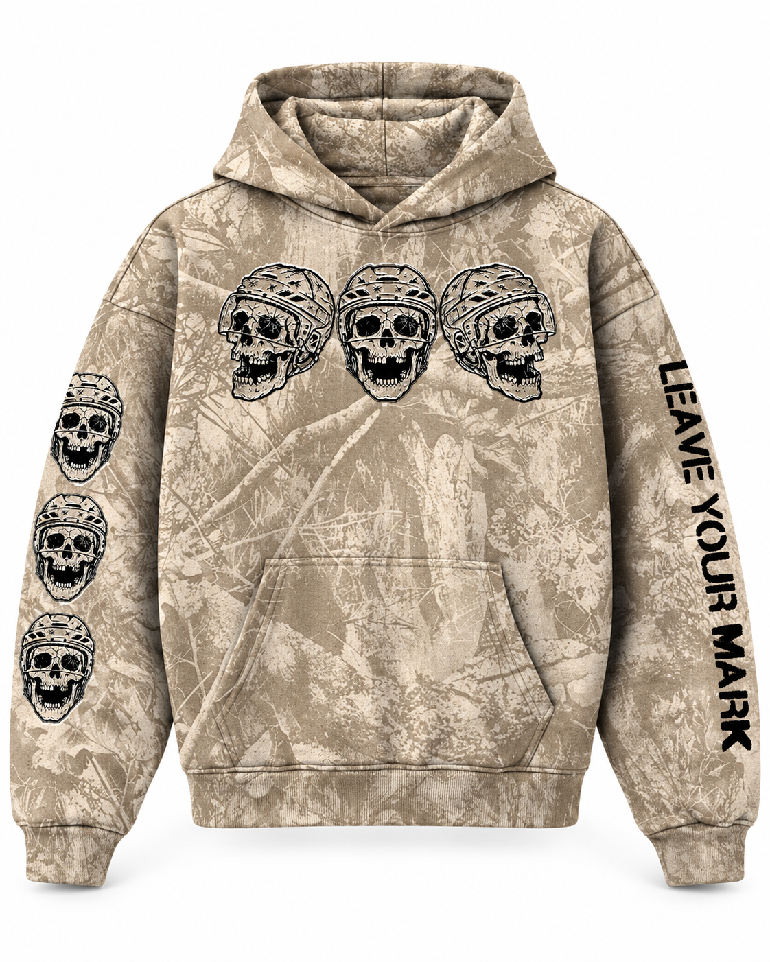 Leave Your Mark V3 Sand Camo Fleece Hoodie