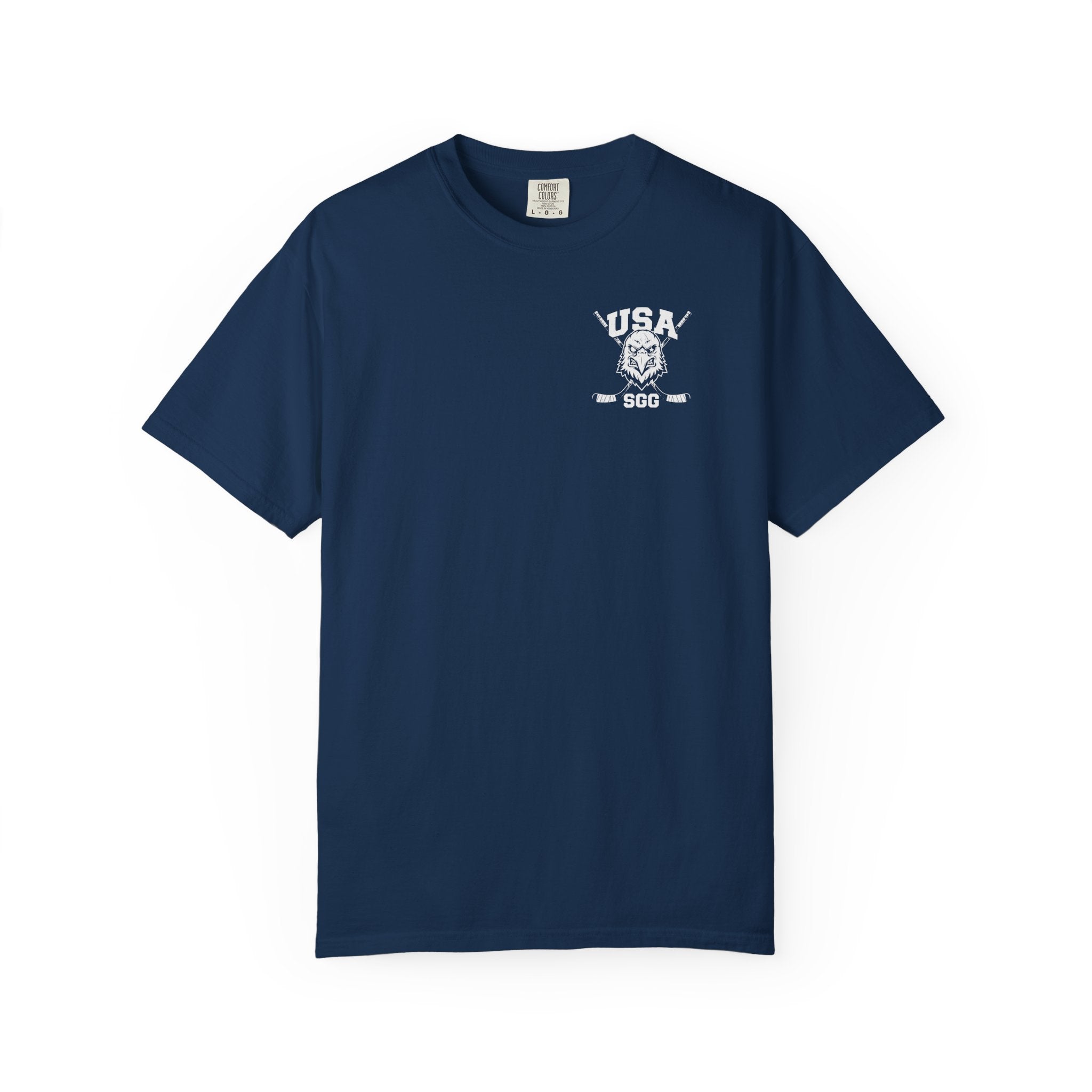 USA HOCKEY 2026 X SGG TEE - FRONT AND BACK
