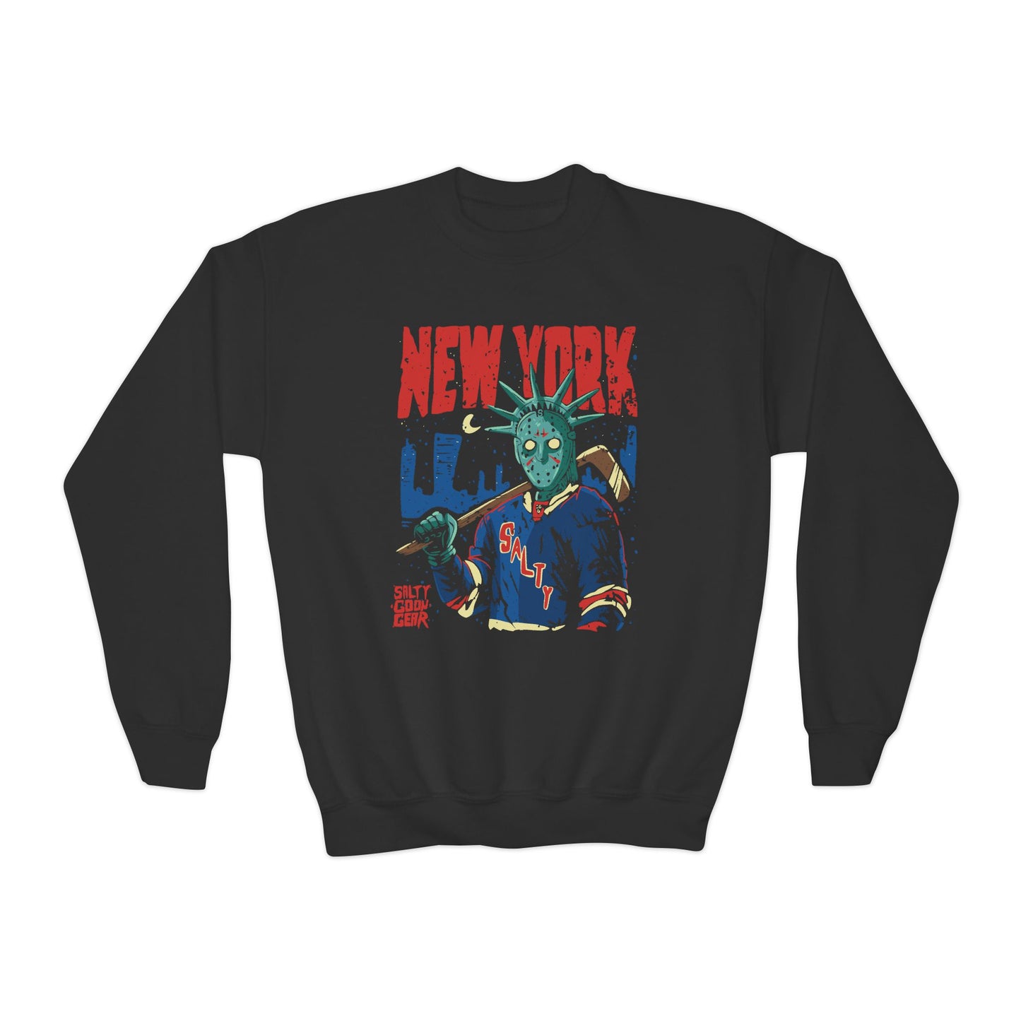 New York Liberty Enforcer - Youth Crewneck Sweatshirt - Front Print