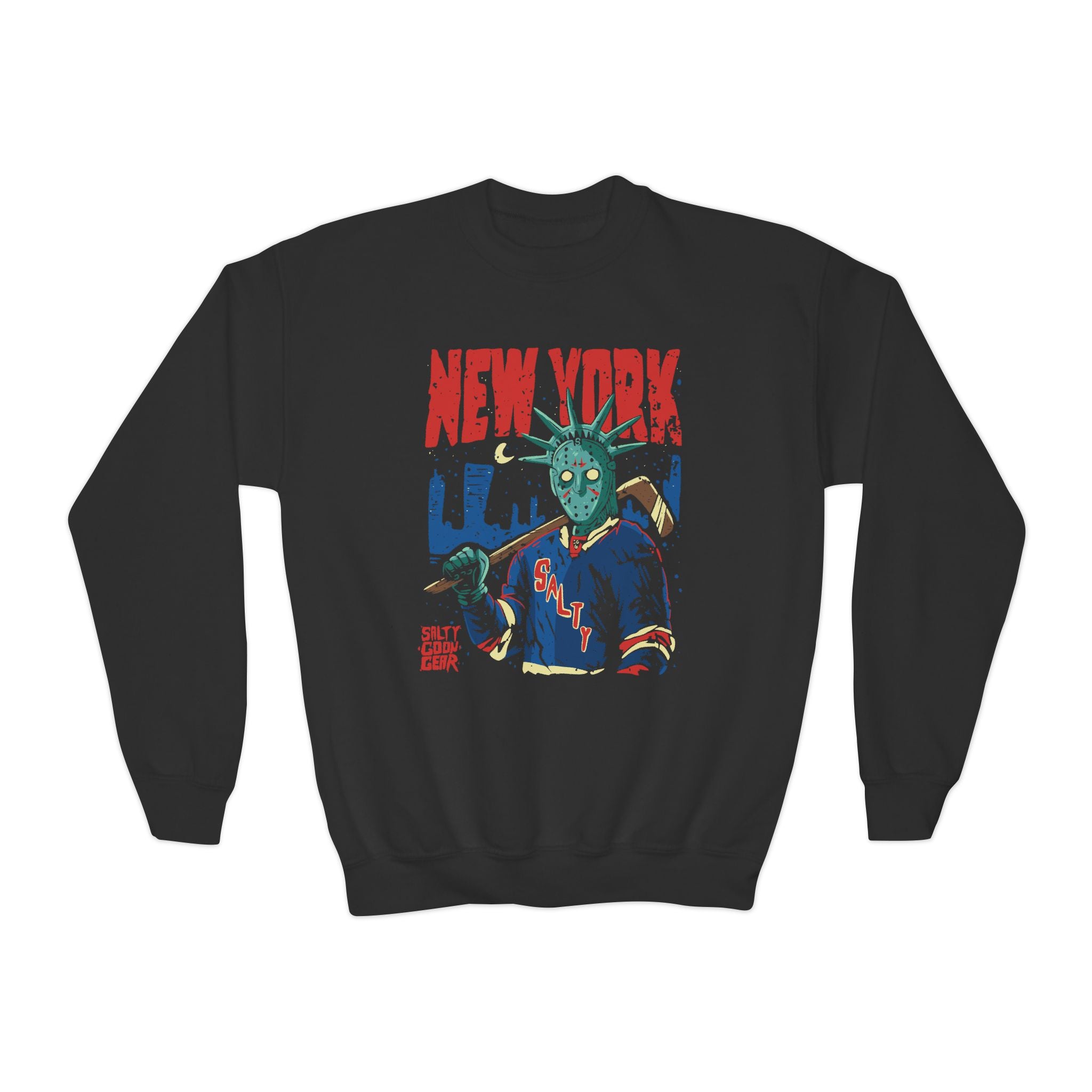 New York Liberty Enforcer - Youth Crewneck Sweatshirt - Front Print