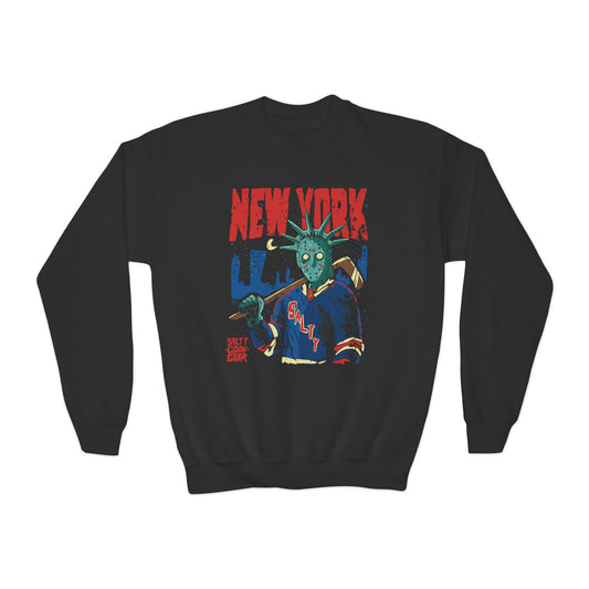 New York Liberty Enforcer - Youth Crewneck Sweatshirt - Front Print