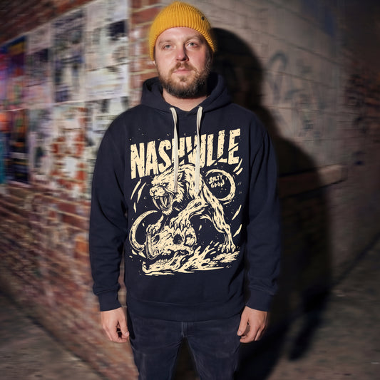 NASHVILLE PREHISTORIC VICTORY - PREMIUM LIGHT HOODIE - FRONT PRINT