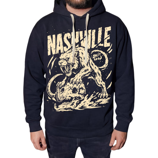 NASHVILLE PREHISTORIC VICTORY - PREMIUM LIGHT HOODIE - FRONT PRINT