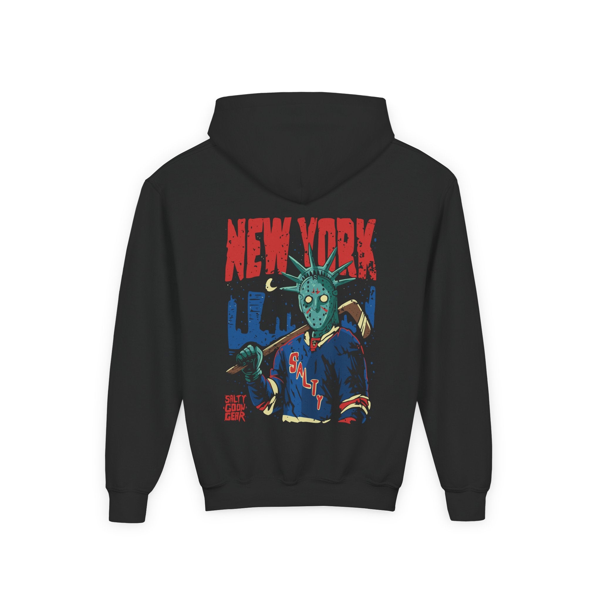 New York Liberty Enforcer - Youth Front and Back Hoodie