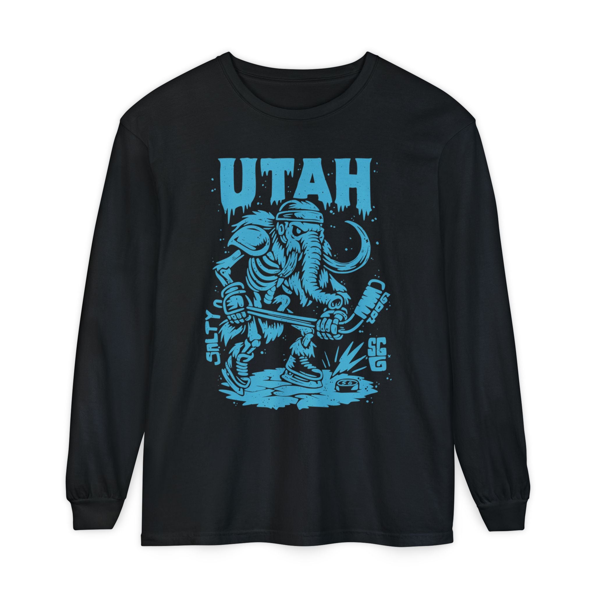 UTAH ICE AGE ENFORCER - Premium Hockey Long Sleeve Tee