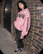 Leave Your Mark V3 Pink Camo Fleece Hoodie