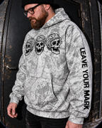 Leave Your Mark V3 White Camo Hoodie