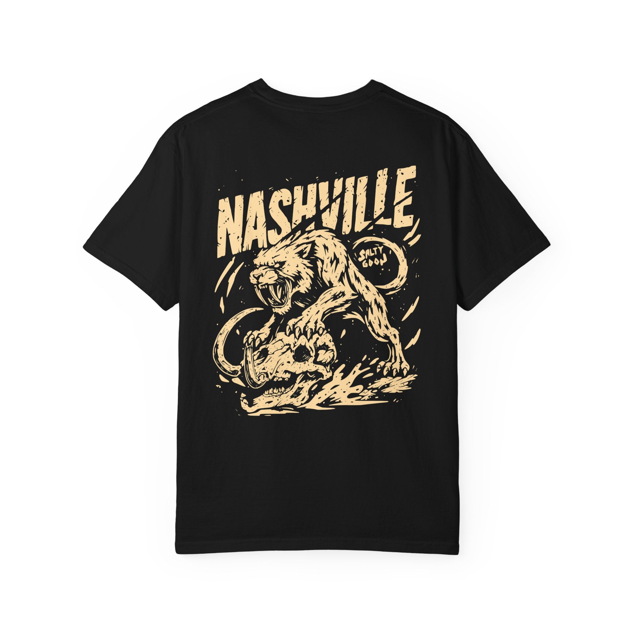 NASHVILLE PREHISTORIC VICTORY - FRONT AND BACK COMFORT COLORS TEE