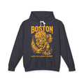 BOSTON IRON BITE ENFORCER - PREMIUM LIGHTWEIGHT HOODIE - LARGE FRONT PRINT - NO KANGAROO POCKET