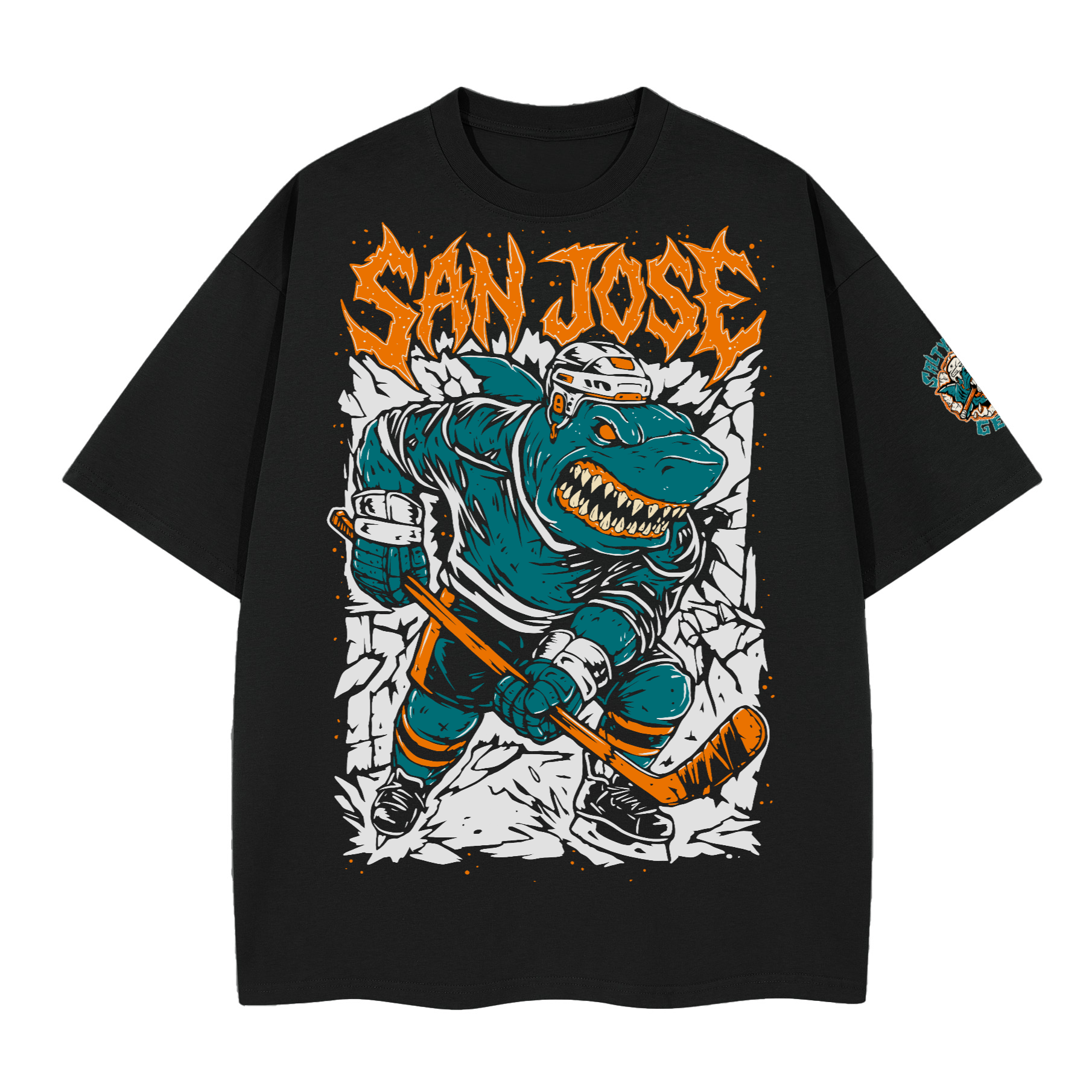 San Jose Sharp Bite Enforcer - Ultra Heavy Premium T-Shirt