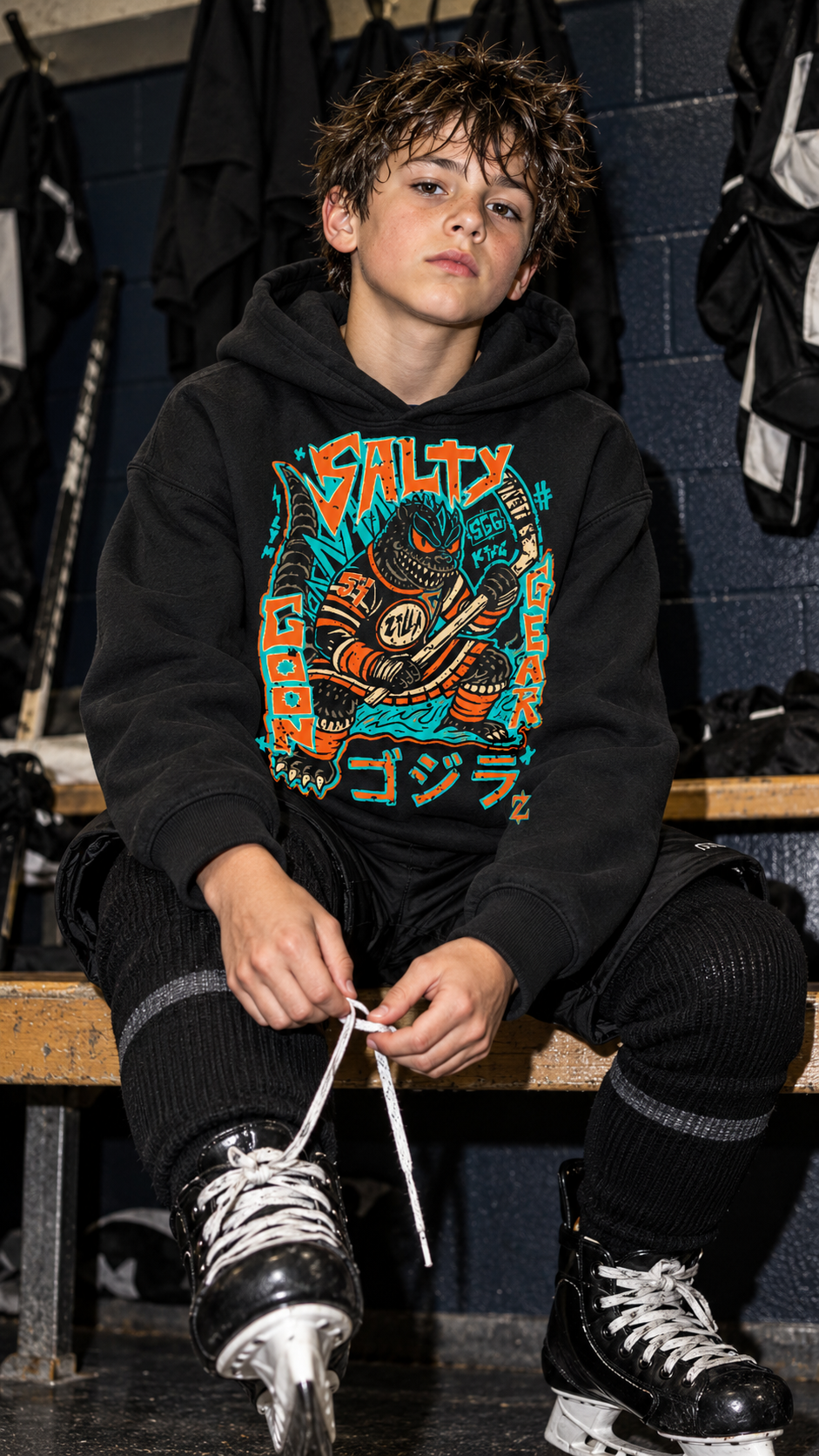Kaiju Zilla Youth Hoodie
