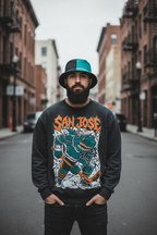 San Jose Sharp Bite Enforcer Heavy Crewneck Sweatshirt