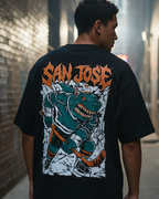 San Jose Enforcer  Front and Back Heavy Tee