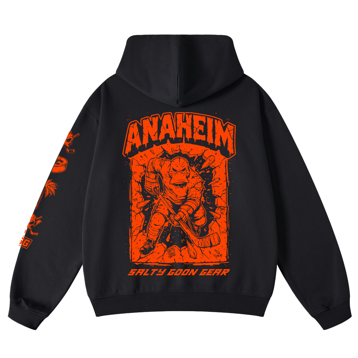 Anaheim Quack Attack Unisex Ultra Heavyweight Hoodie(440GSM)