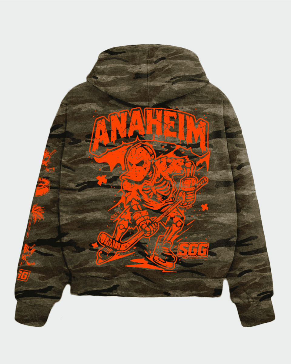 Anaheim Bone Breaker Camo Heavy Hoodie