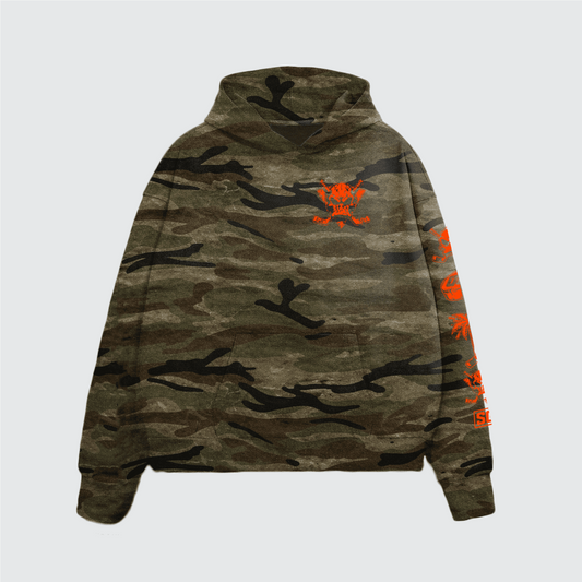 Anaheim Bone Breaker Camo Unisex  Heavyweight Hoodie (400GSM)