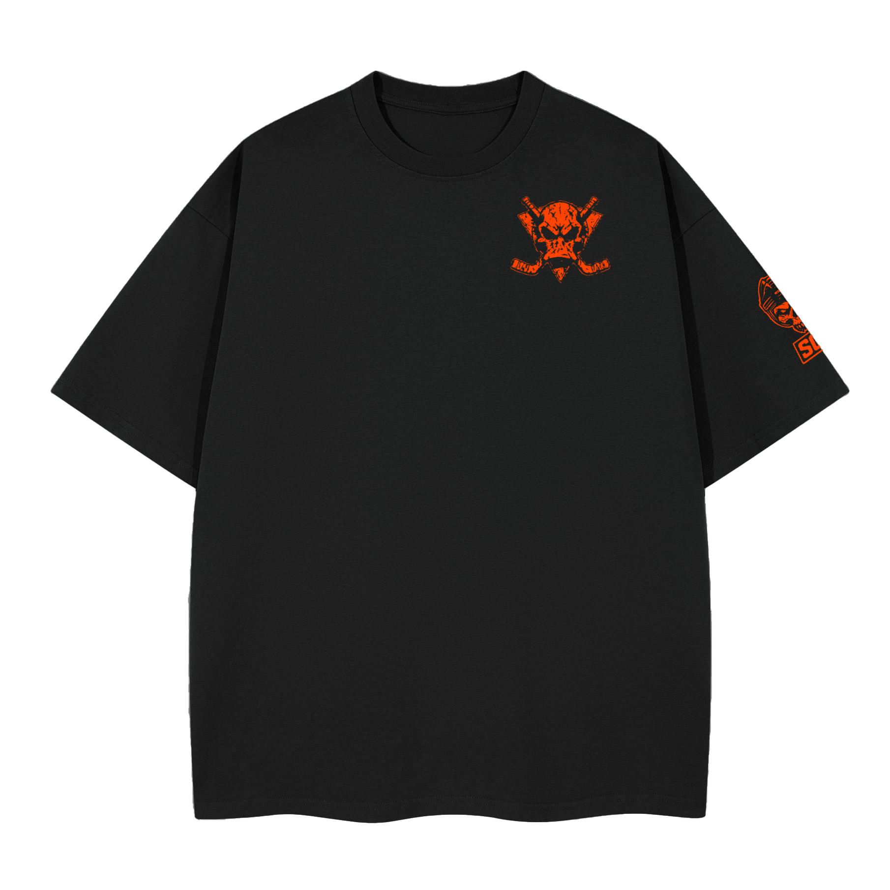 Anaheim Bone Breaker Front, Back, and Sleeve Unisex Ultra Heavyweight Boxy T-Shirt (280GSM)