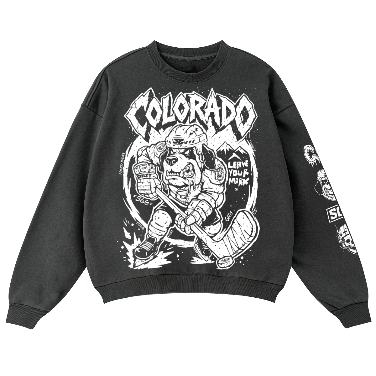 COLORADO CRUSH UNISEX OVERSIZED CREWNECK SWEATSHIRT  (460GSM)