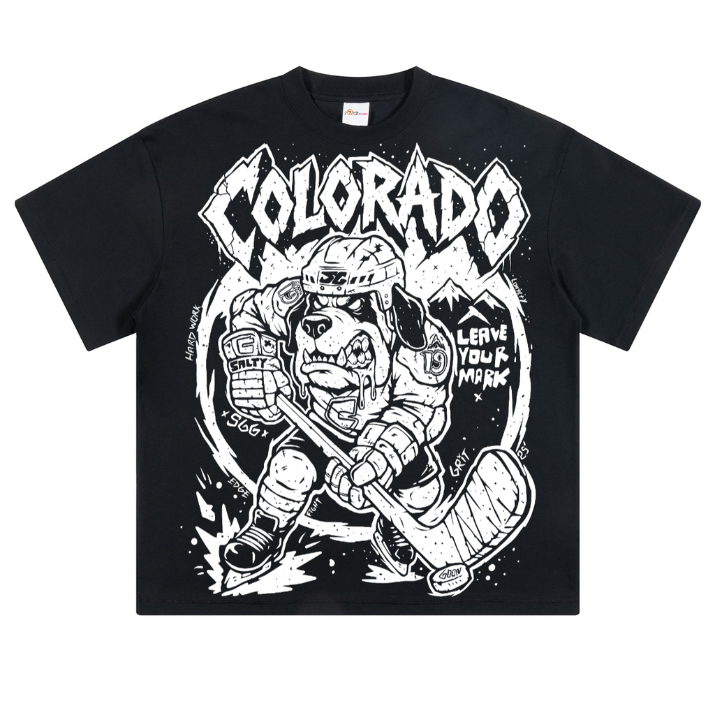 Colorado Crush Youth Junior Goon Heavyweight loose T-shirt (280GSM)