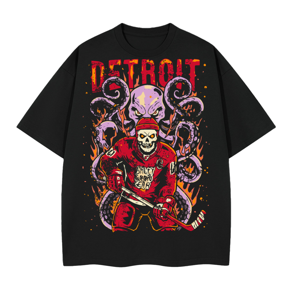 Detroit Red Line Reaper Heavy Shirt