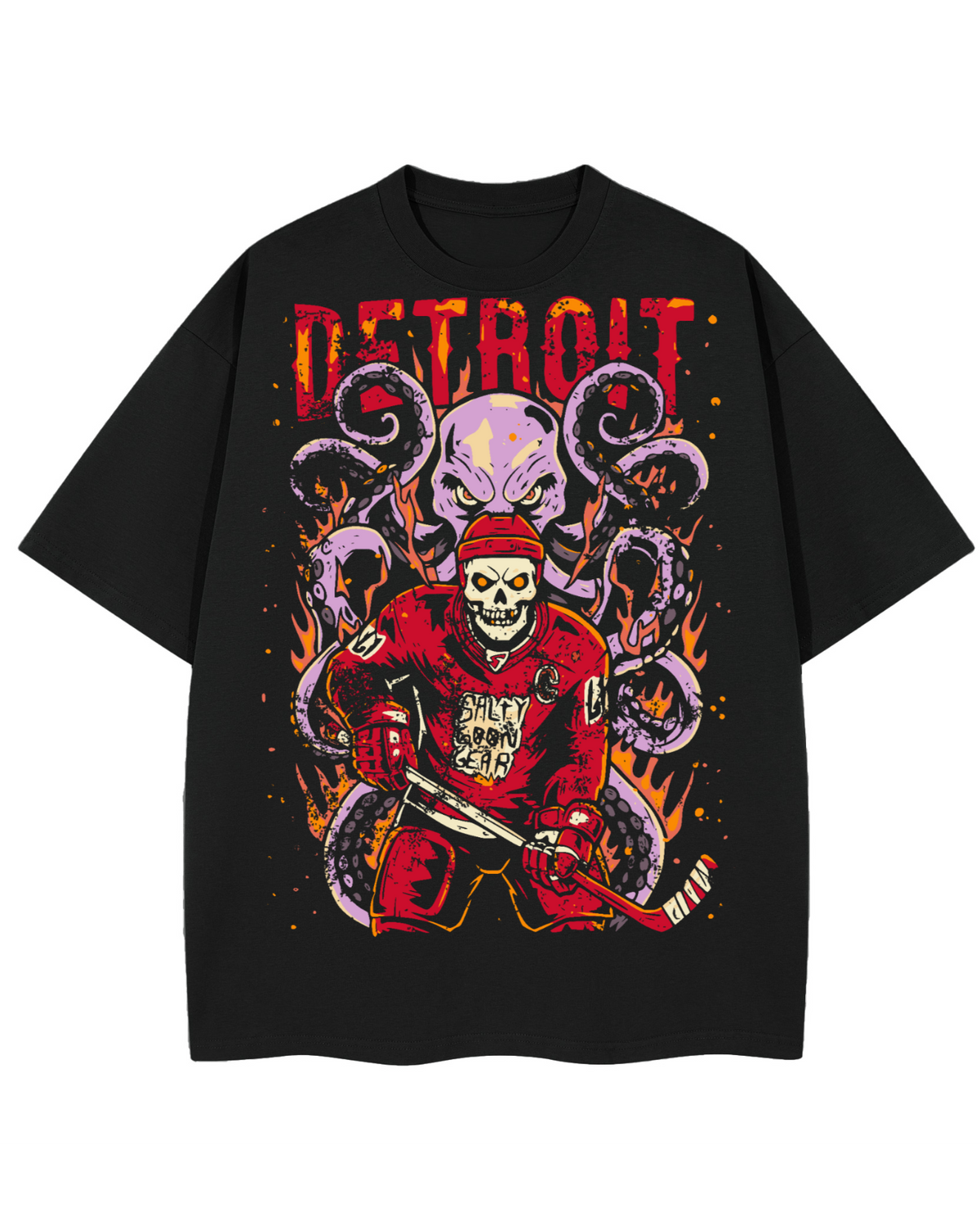 Detroit Red Line Reaper Heavy Shirt