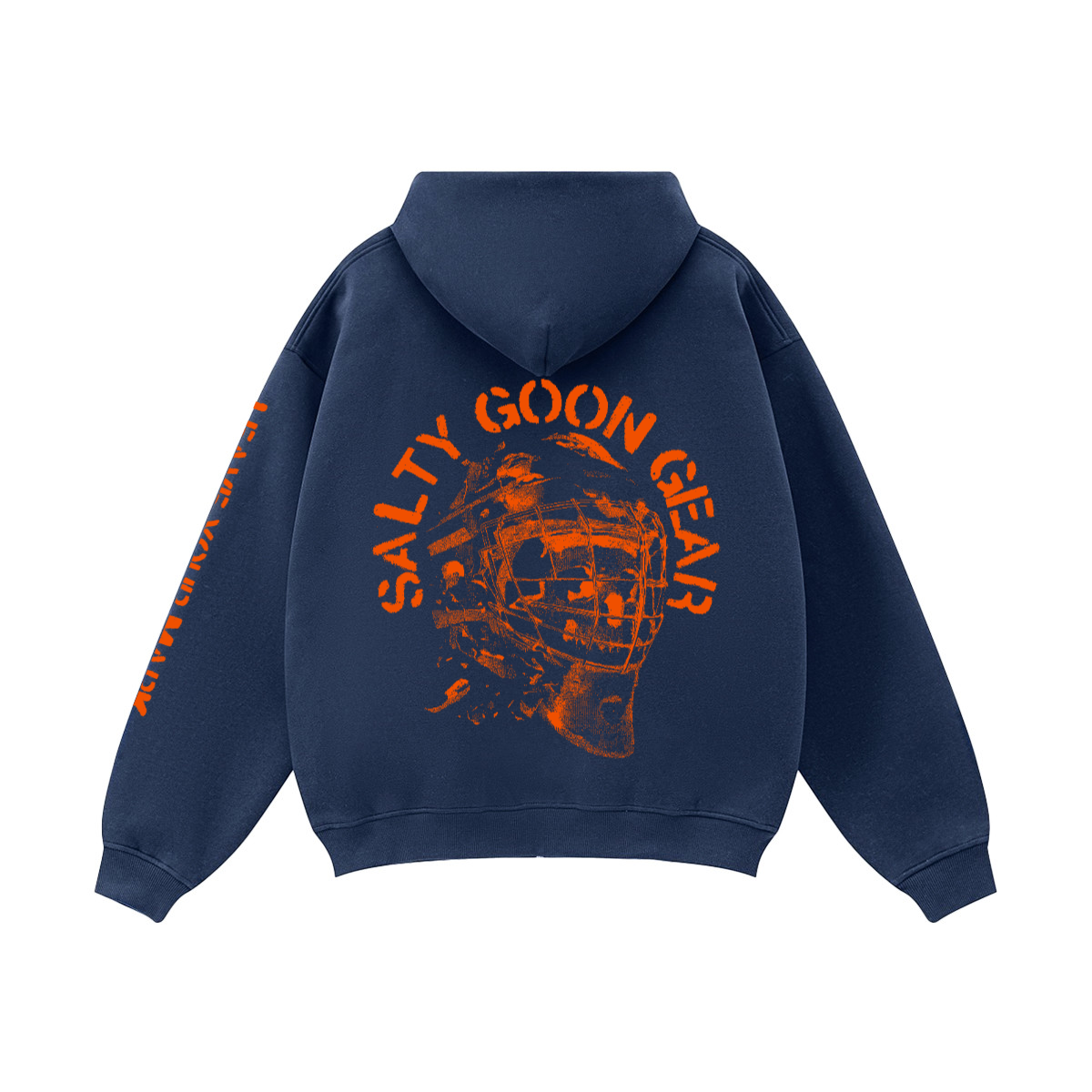 LEAVE YOUR MARK V1 Heavyweight Fleece Zip-Up Oversized Hoodie (380GSM)