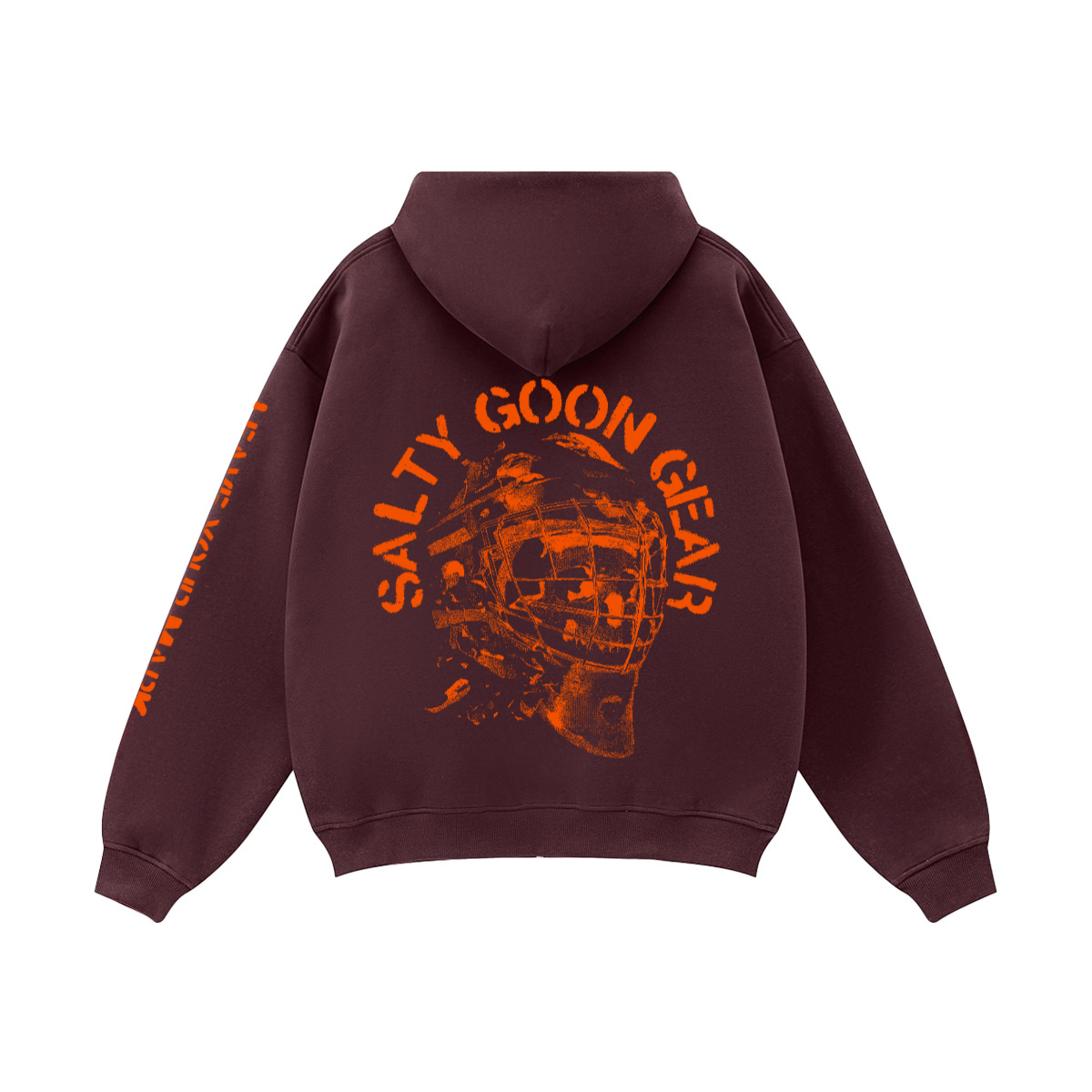 LEAVE YOUR MARK V1 Heavyweight Fleece Zip-Up Oversized Hoodie (380GSM)