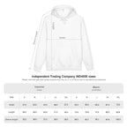 USA HOCKEY X SGG PREMIUM 10OZ HEAVY HOODIE - FRONT AND BACK