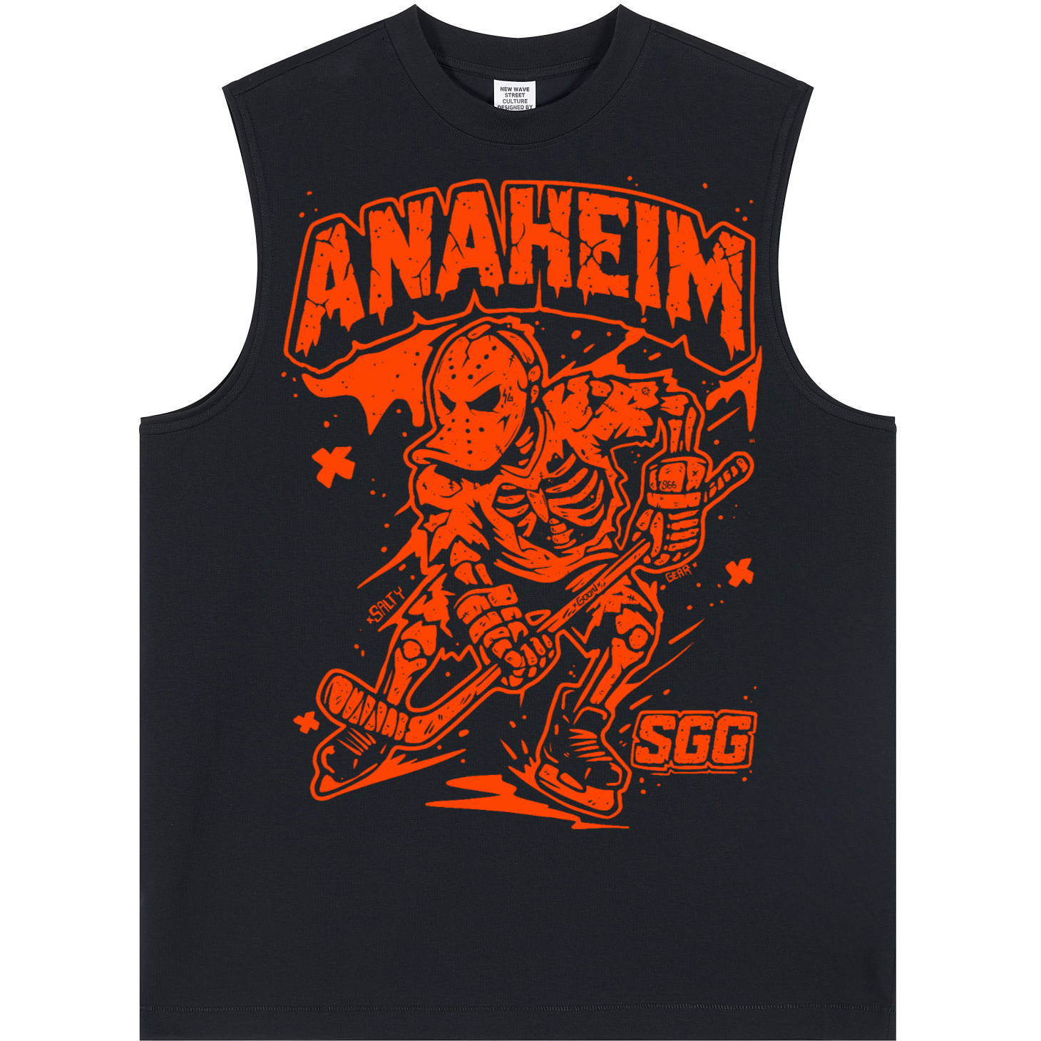 Anaheim Bone Breaker Unisex Heavyweight Longline Loose Tank Top(230GSM)