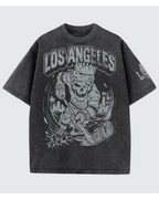 Los Angeles Royal Bones Snow Wash Tee