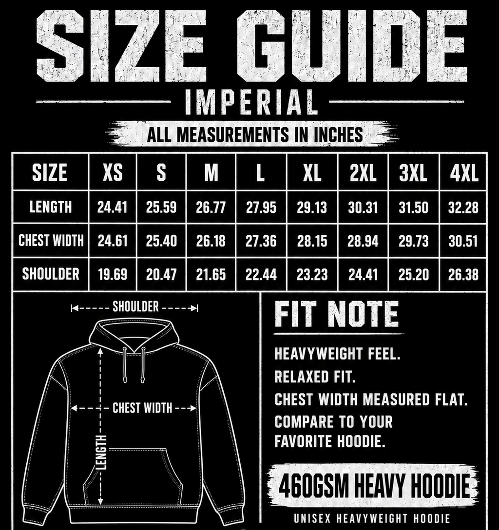 Chicago Enforcer Heavyweight Oversized Hoodie(460GSM)