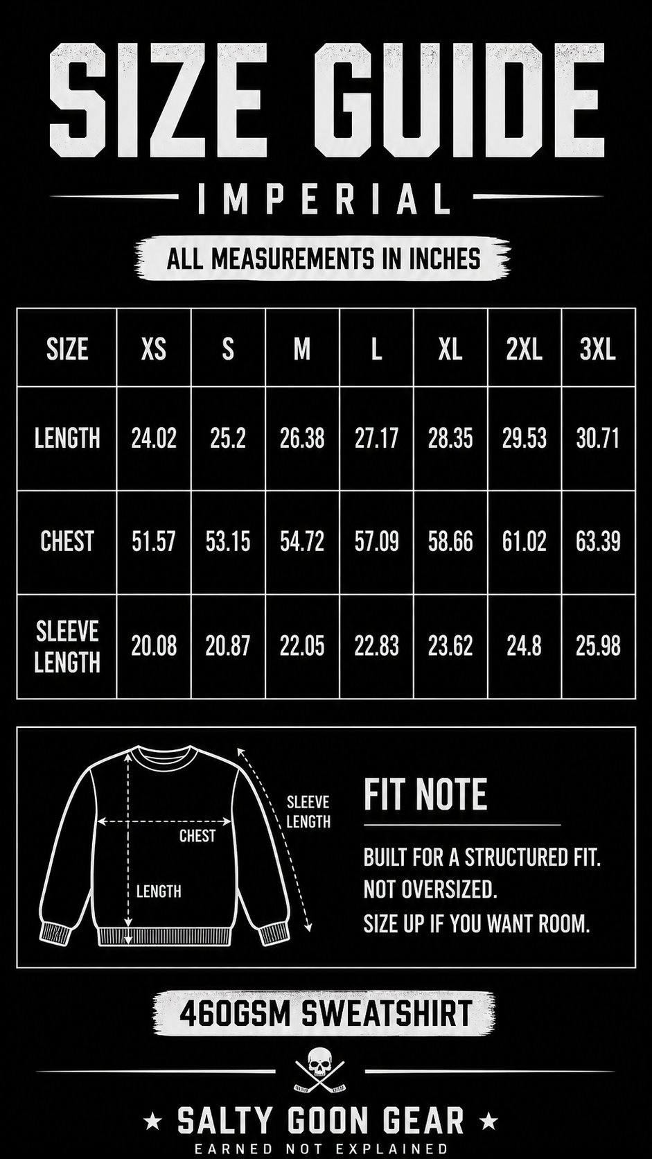 ANAHEIM BONE BREAKER Oversized Crewneck Ultra Heavyweight  Sweatshirt