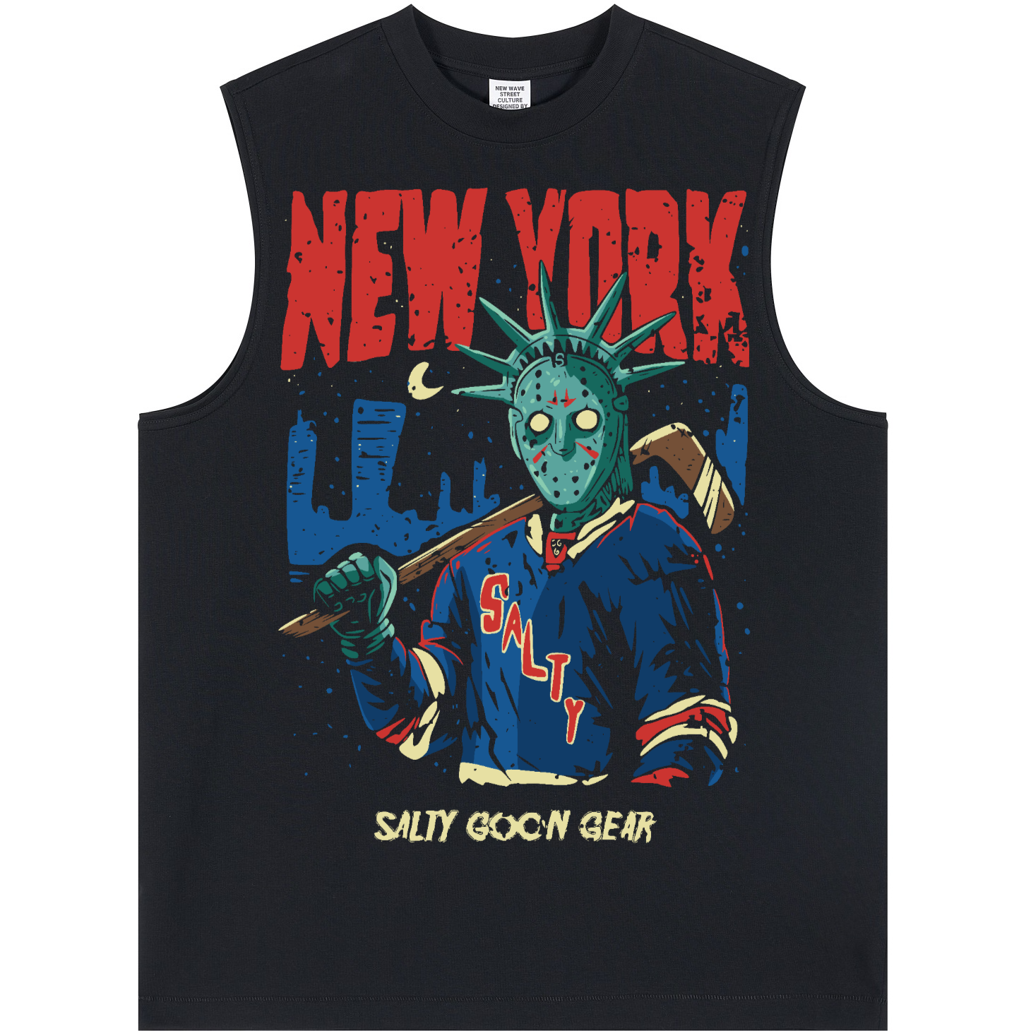 New York Liberty Enforcer Unisex Heavyweight Longline Loose Tank Top(230GSM)