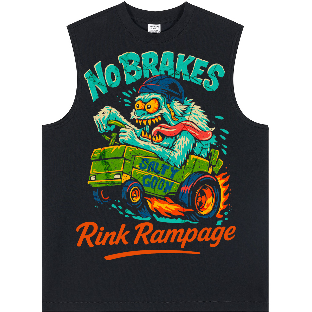 No Brakes Rink Rampage Tank Top