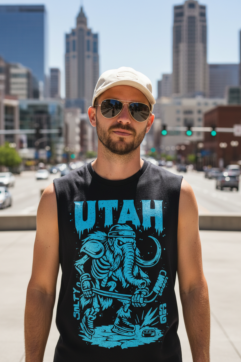 Utah Ice Age Enforcer Tank Top