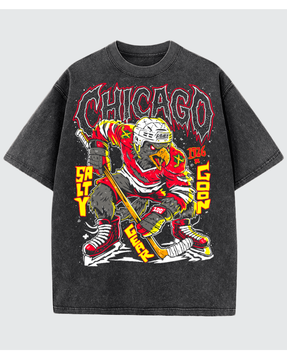 Chicago Enforcer Vintage Wash Tee (230GSM)