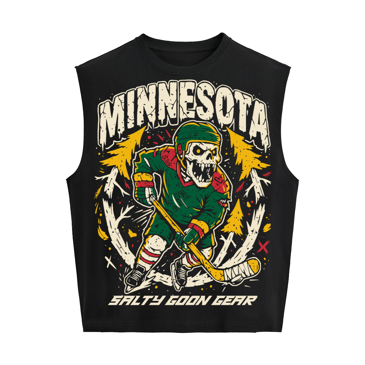 Minnesota Hockey Enforcer Tank Top