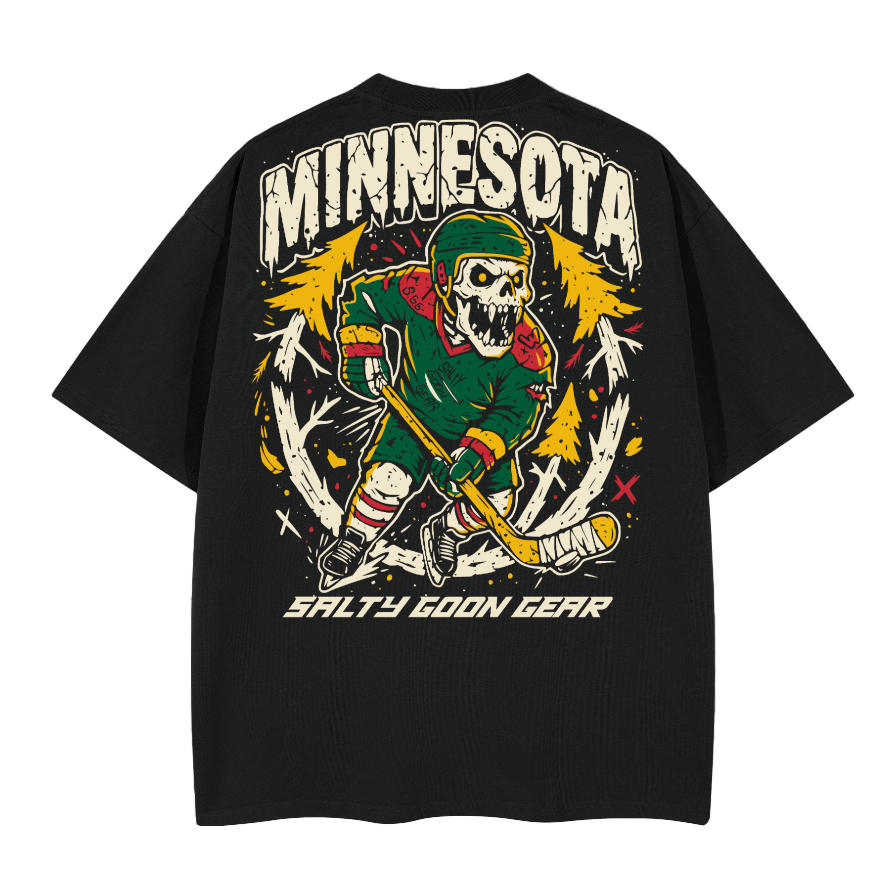 Minnesota Beast Enforcer Tee Front and Back