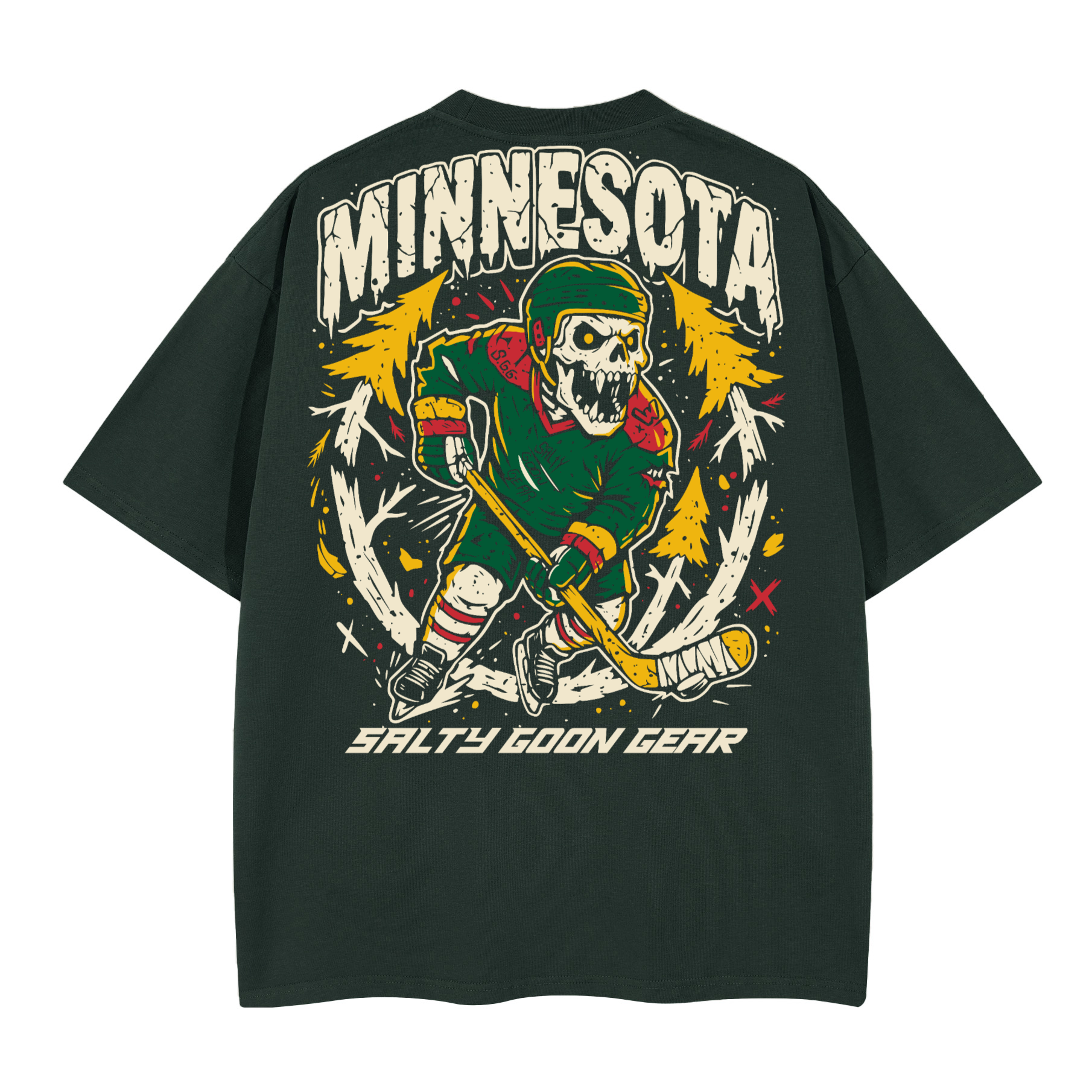 Minnesota Beast Enforcer Tee Front and Back