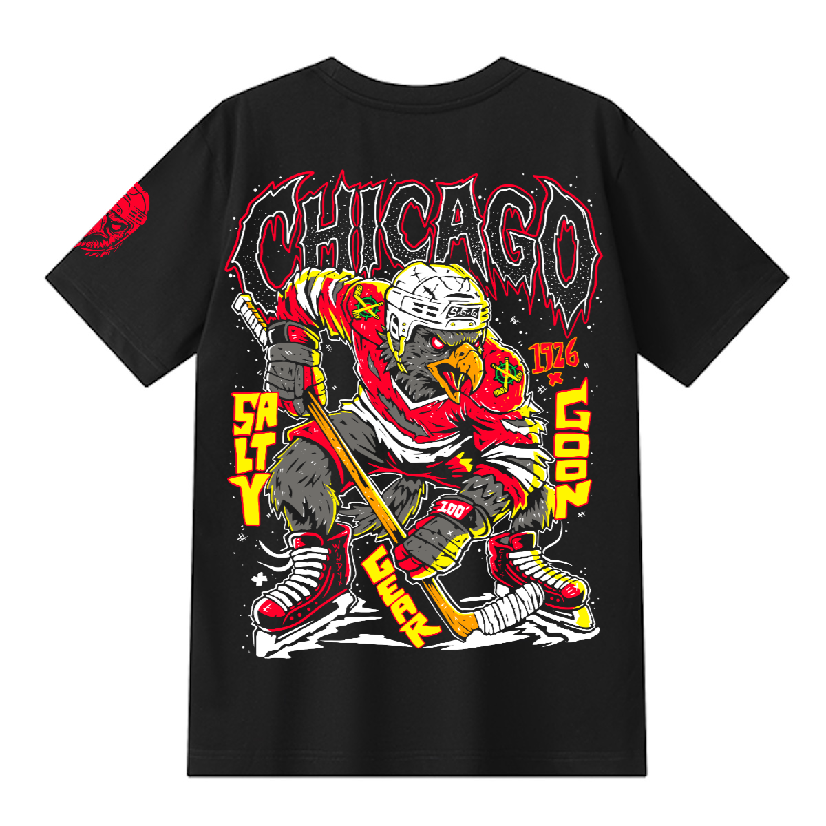 Chicago Enforcer Classic  Regular Fit T-Shirt(190GSM)