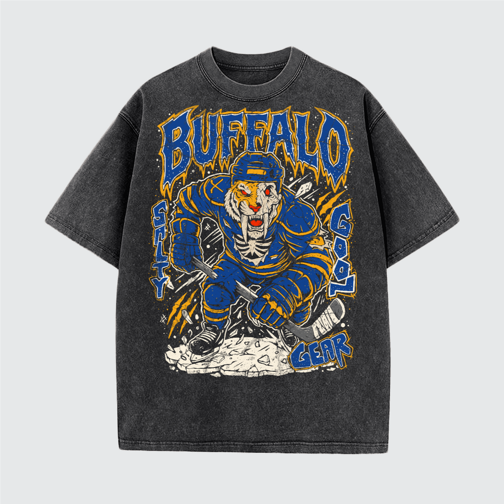 Buffalo Hockey Enforcer Vintage Tee