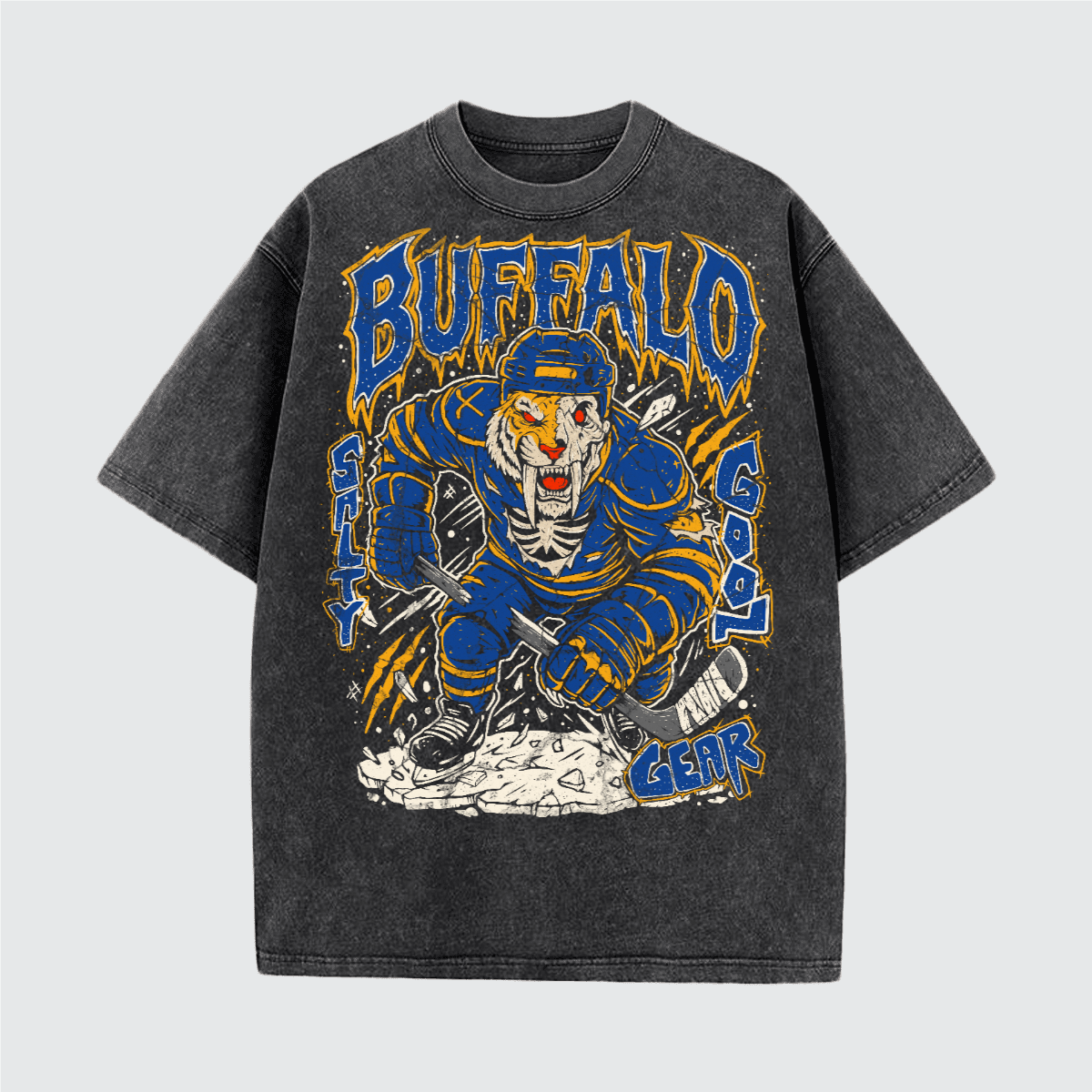 Buffalo Hockey Enforcer Vintage Tee