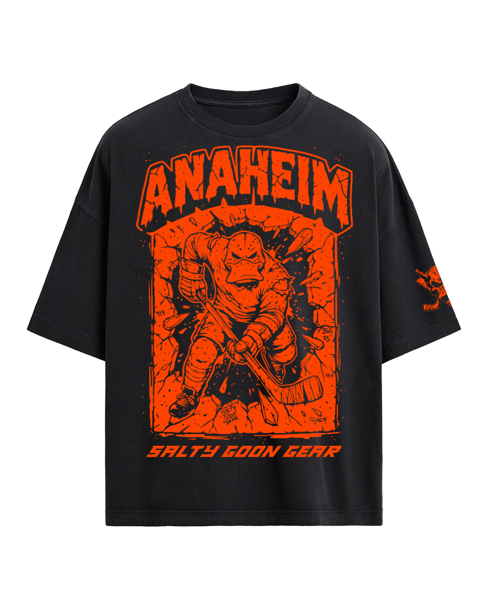 Anaheim Quack Attack Tee Plus Sizes 3X-5X