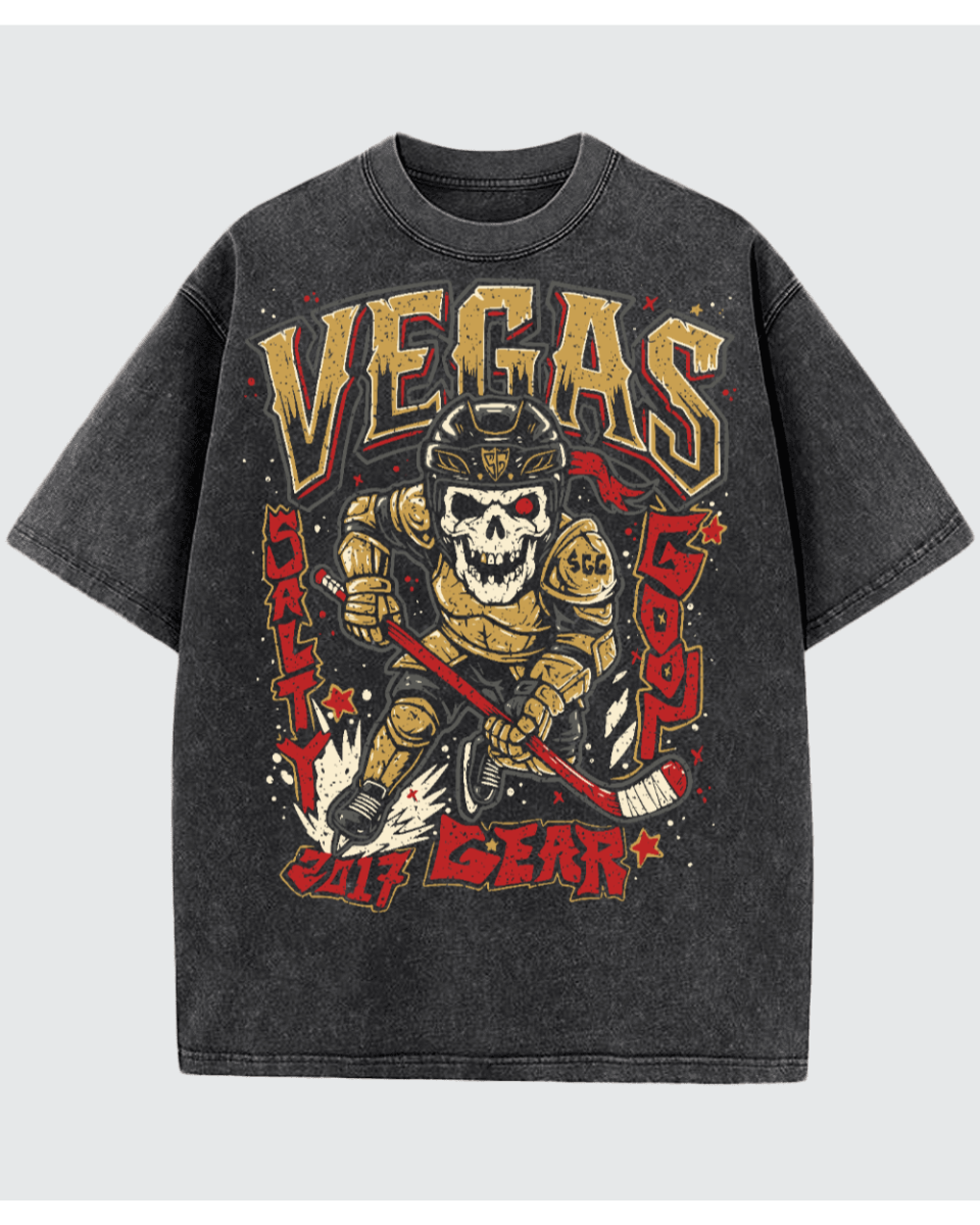 Vegas Hockey Enforcer Vintage Wash Tee